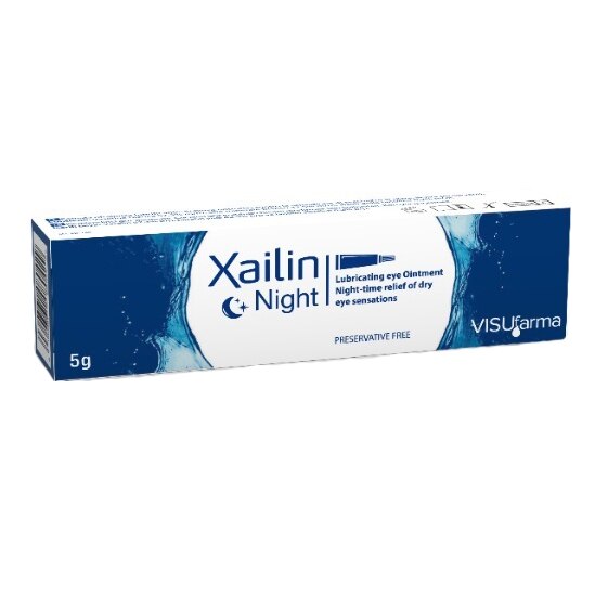 Solutie oftalmica Xailin Night, 5 grame