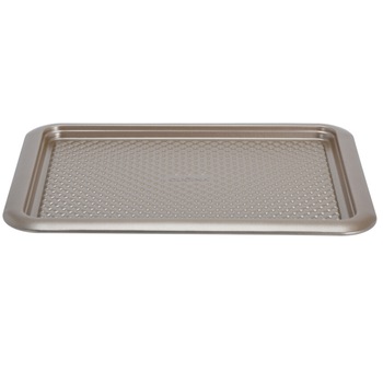 Tava cuptor otel inoxidabil, 37X28X1.6 cm, 600 ml, culoare Bej Tava cuptor otel inoxidabil, 37X28X1.6 cm, 600 ml, culoare Bej