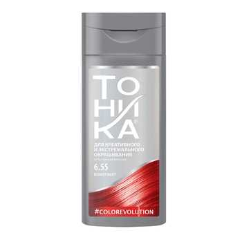 Balsam nuantator TONIKA #COLOREVOLUTION 6.55 Rosu Bloody Mary 150ml Balsam nuantator TONIKA #COLOREVOLUTION 6.55 Rosu Bloody Mary 150ml