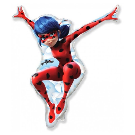 Balon figurina Miraculous, multicolor, 40 cm x 77 cm