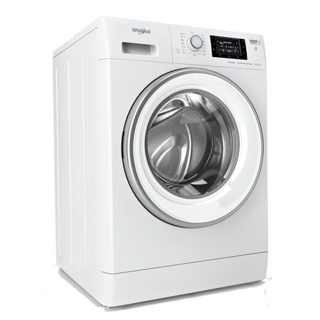 Masina de spalat rufe cu uscator Whirlpool FWDD1071682WSVEUN, 10kg spalare, 7 kg uscare, 1600 rpm, Clasa A, Motor Inverter, 6th Sense, FreshCare+, Alb