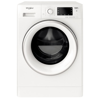 Masina de spalat rufe cu uscator Whirlpool FWDD1071682WSVEUN, 10kg spalare, 7 kg uscare, 1600 rpm, Clasa D, Motor Inverter, 6th Sense, FreshCare+, Alb Masina de spalat rufe cu uscator Whirlpool FWDD1071682WSVEUN, 10kg spalare, 7 kg uscare, 1600 rpm, Clasa D, Motor Inverter, 6th Sense, FreshCare+, Alb