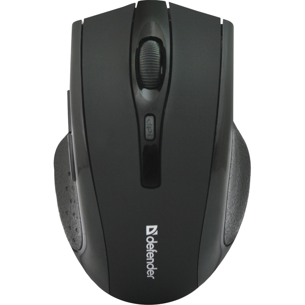 Mouse optic Wireless, DEFENDER Accura MM-665 negru, 6 butoane, 800-1600 dpi