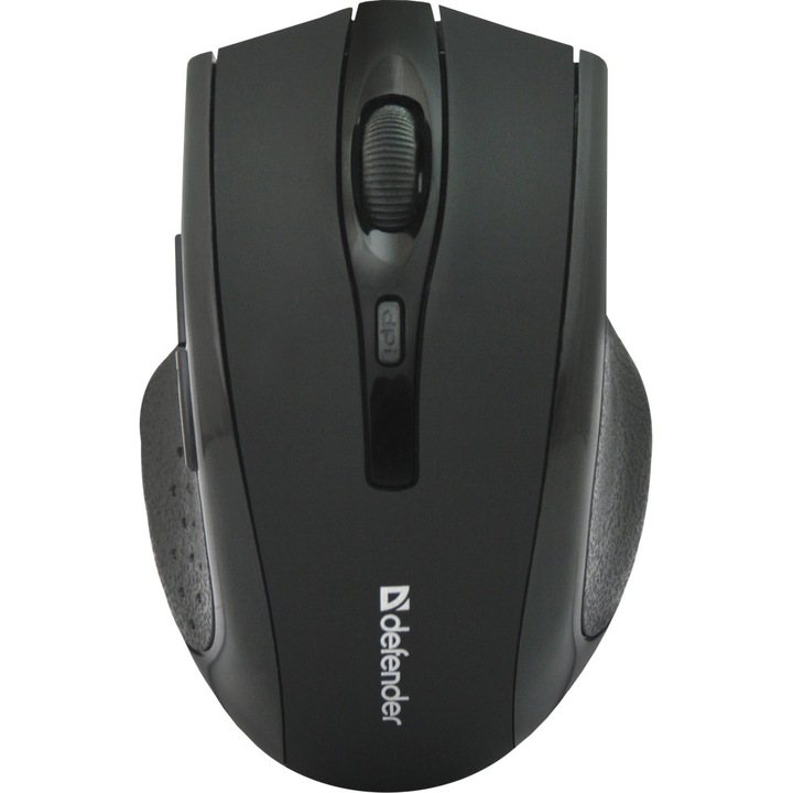 Mouse optic Wireless, DEFENDER Accura MM-665 negru, 6 butoane, 800-1600 dpi