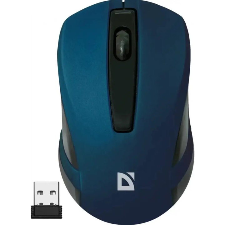 Mouse Defender MM-605 RF Wireless Albastru