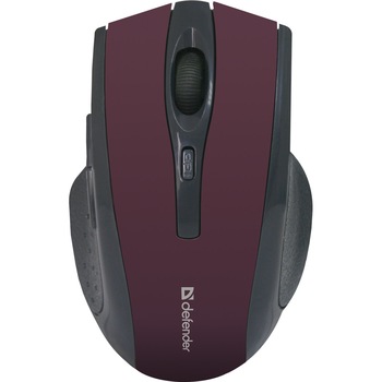 Mouse optic Wireless, DEFENDER Accura MM-665 rosu, 6 butoane, 800-1600 dpi Mouse optic Wireless, DEFENDER Accura MM-665 rosu, 6 butoane, 800-1600 dpi