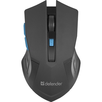 Mouse optic Wireless, DEFENDER Accura MM-275 albastru, 6 butoane, 800-1600 dpi Mouse optic Wireless, DEFENDER Accura MM-275 albastru, 6 butoane, 800-1600 dpi