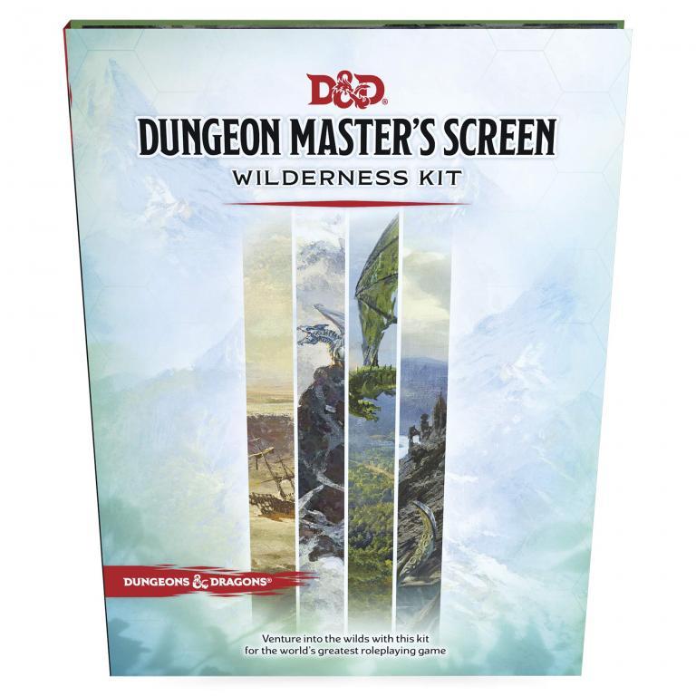 Joc de societate Dungeon Masters Screen Wilderness Kit, limba engleza, extensie