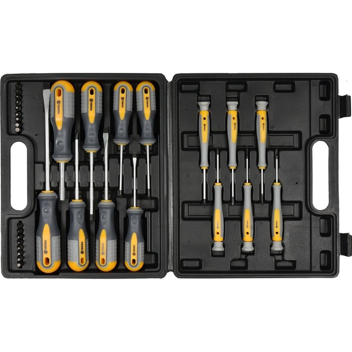 Комплект отвертки и битове Vorel, CrV, 32 части