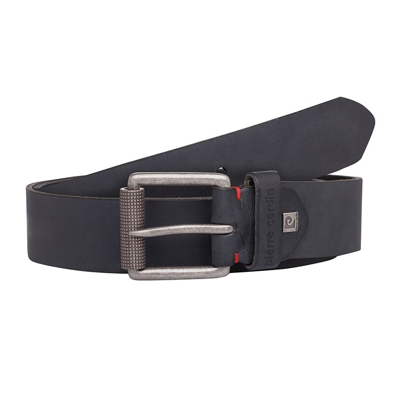 Curea barbati din piele naturala Pierre Cardin PC265BLS, Negru