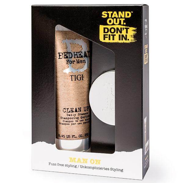 Set Tigi Sampon Clean Up Men 250ml+Ceara De Par Matte Separation 85g