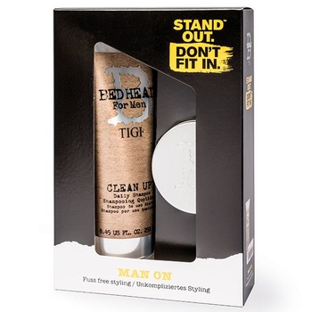 Set Tigi Sampon Clean Up Men 250ml+Ceara De Par Matte Separation 85g Set Tigi Sampon Clean Up Men 250ml+Ceara De Par Matte Separation 85g