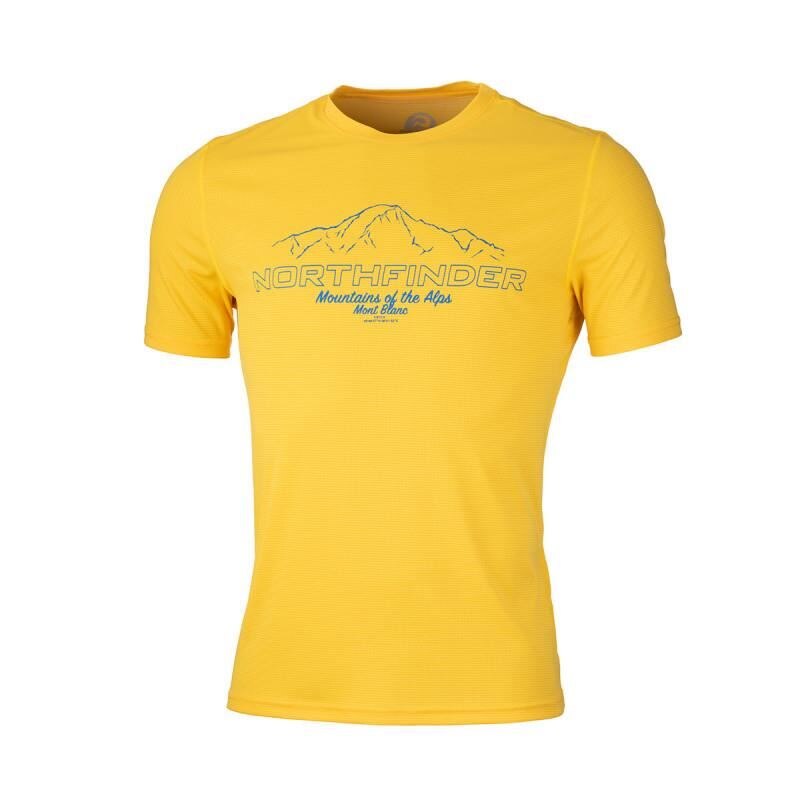 Tricou barbati NORTHFINDER Tohty TR-3490OR, Galben