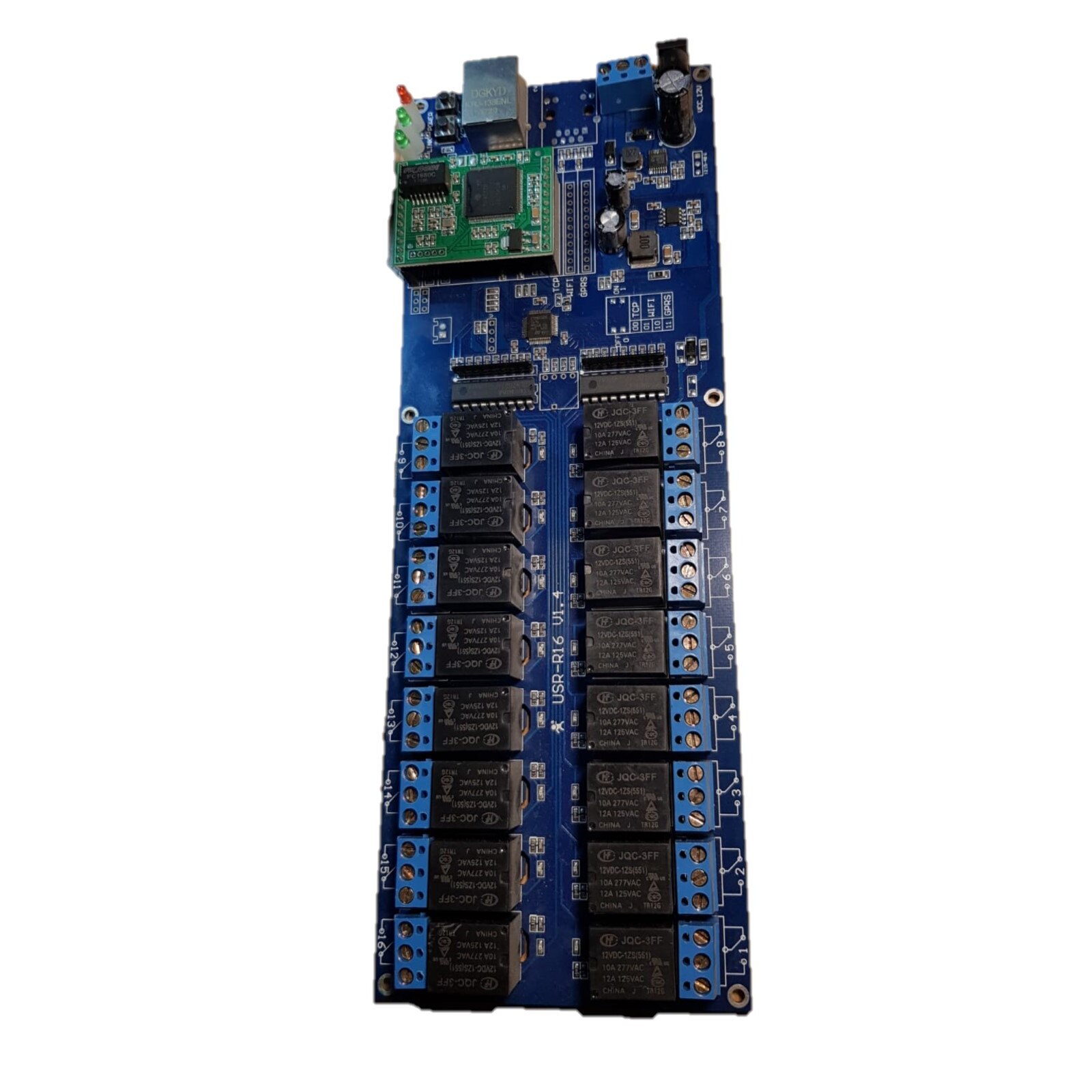 Modul 16 relee cu comanda prin retea (LAN) - 1040-A21 - eMAG.ro