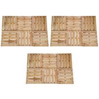 set de 18 placi de pardoseala vidaxl lemn 50 x 50 x 32 cm maro imagen 55_0_
0