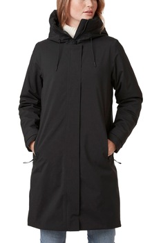 Geaca de strada, Helly Hansen W Victoria Ins Rain Coat, Negru Geaca de strada, Helly Hansen W Victoria Ins Rain Coat, Negru