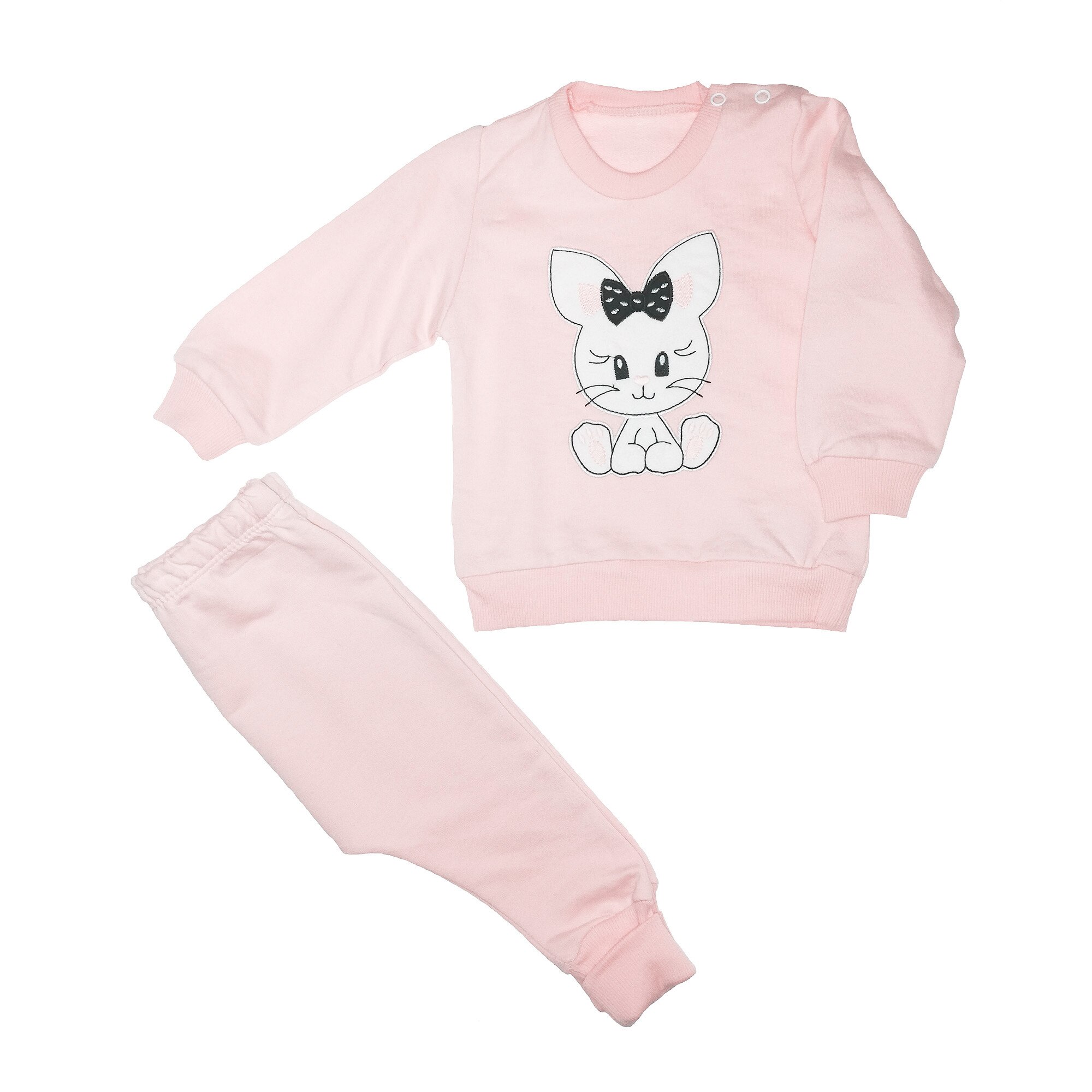 Set 2 piese, Baby Go, 3-6-9 luni, roz pal