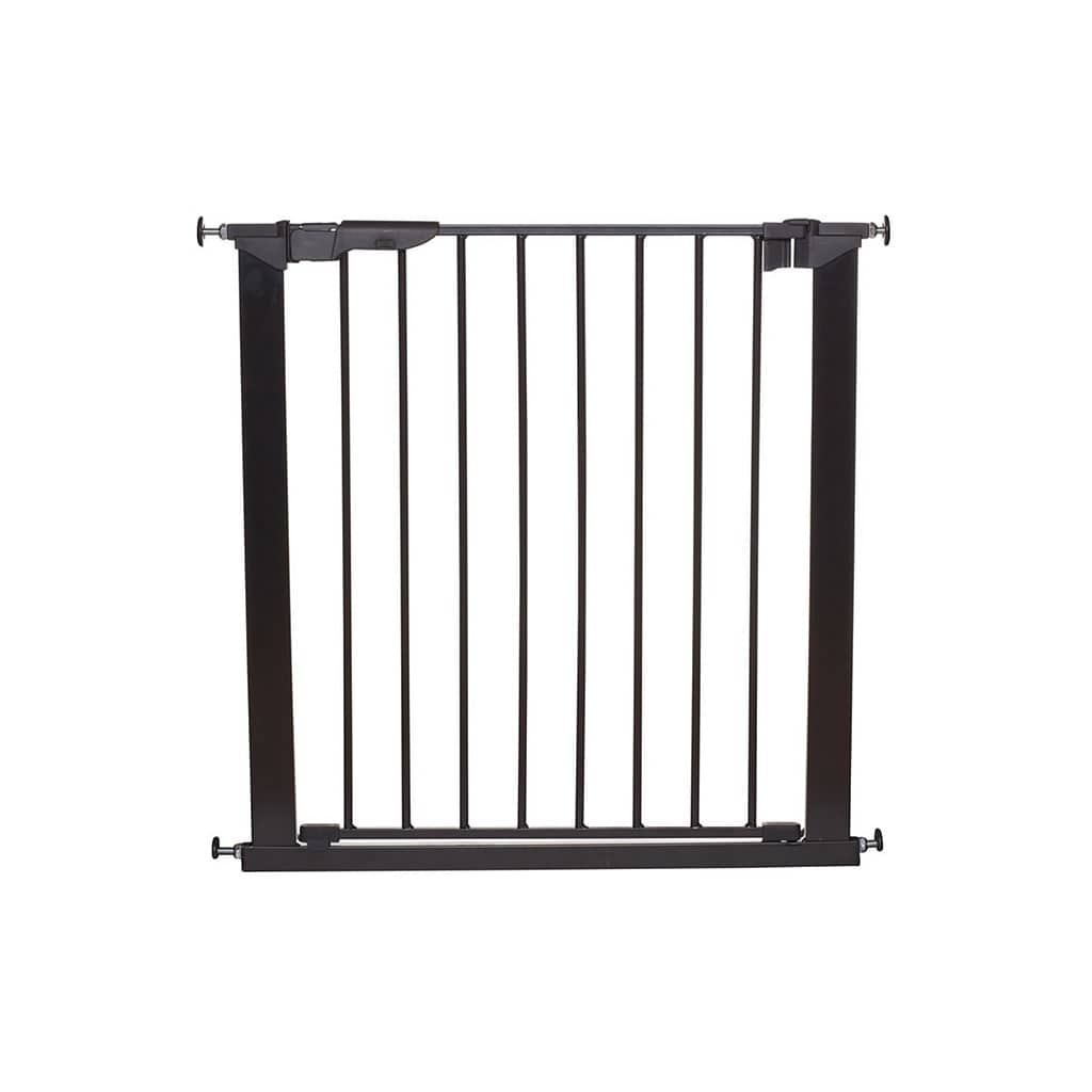 Poarta de siguranta pentru copii, BabyDan, Premier, Metal, 73-93 cm, Negru