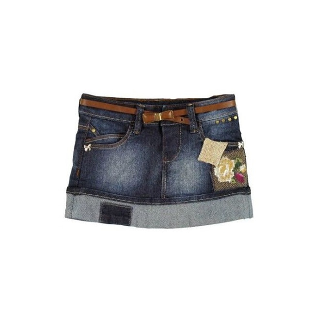 Fusta, Mayoral, casual, denim, fete, 5 ani