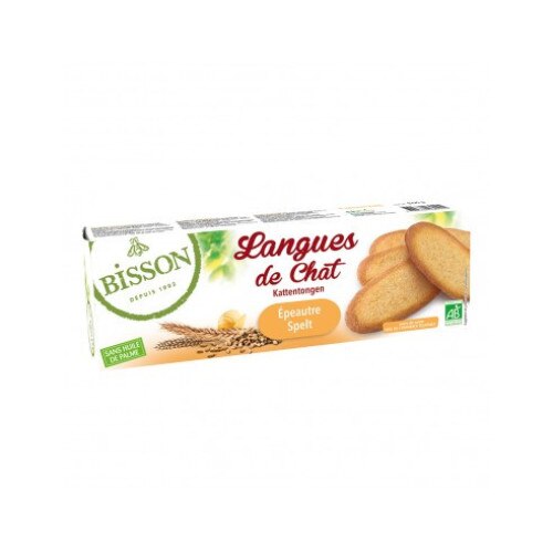 Fursecuri din spelt - Limbi de pisica 100g