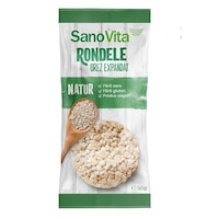 Rondele din orez expandat simple Sano Vita 56 grame