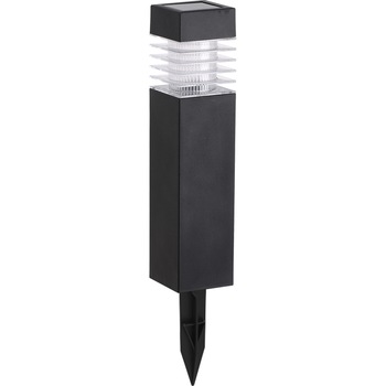 Lampa solara LED de exterior pentru gradina Flink stalp plastic grilat, 0.06W, 200mAh, 57x57x373 mm Lampa solara LED de exterior pentru gradina Flink stalp plastic grilat, 0.06W, 200mAh, 57x57x373 mm