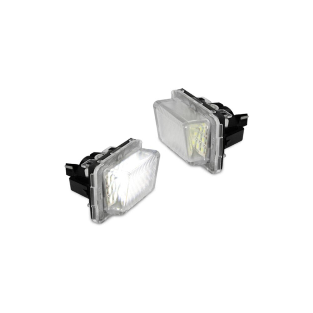Set Lampi Dedicate Placuta Inmatriculare Mercedes Clasa C W204, E W212, S W221, ZDM
