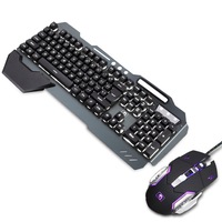 kit tastatura mouse gaming 3200dpi rainbow iluminare rgb reglabil multimedia cu fir universal negru imagen 52_0_
0