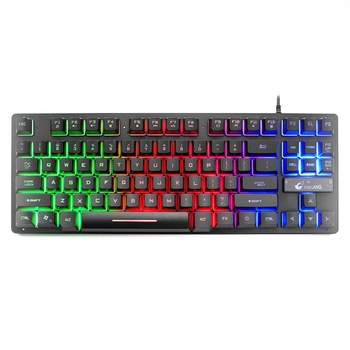 Tastatura gaming mecanica , iluminare RGB, Negru Tastatura gaming mecanica , iluminare RGB, Negru