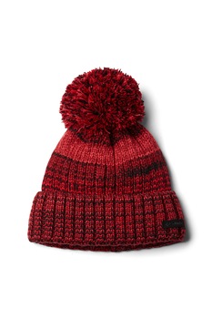 Columbia, Caciula cu ciucure Winter Blur, Rosu/Negru Columbia, Caciula cu ciucure Winter Blur, Rosu/Negru