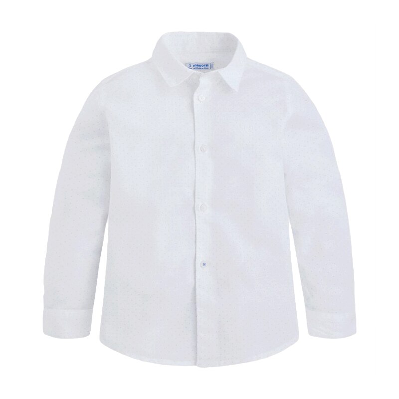 Camasa, Mayoral, eleganta, baiat, alb, 5 ani