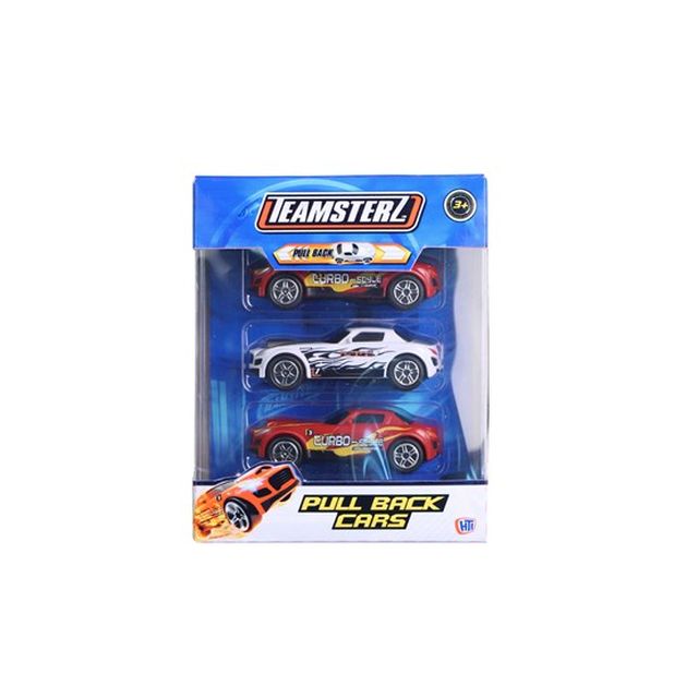 Set 3 masinute, Teamsterz, 10 cm