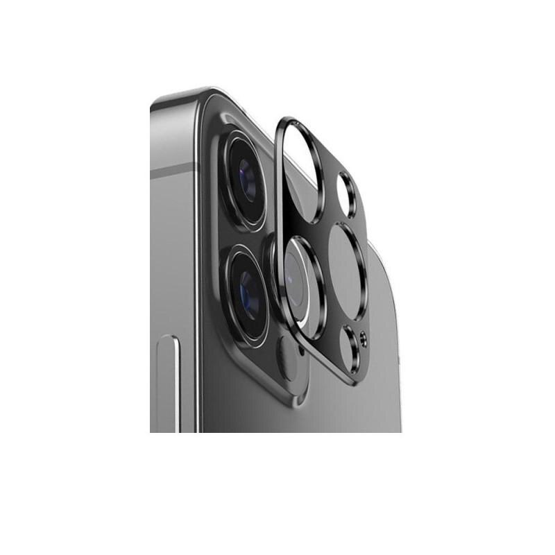 Rama protectie camera foto HOFI Metal Styling pentru iPhone 12 Pro Black