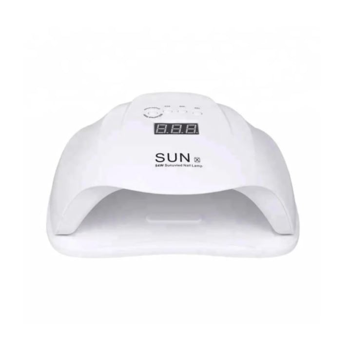 UV лампа за маникюр Sun X White, LED дисплей, 54 W, Сензори, Таймер, Светодиоди с висока производителност