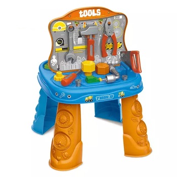 Set de Joaca 2 in 1 - Banc de Scule si Plastilina Set de Joaca 2 in 1 - Banc de Scule si Plastilina