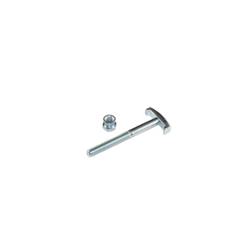 Set Surub cap T 35 mm si Piulita de siguranta M 8x80 ZA Set Surub cap T 35 mm si Piulita de siguranta M 8x80 ZA