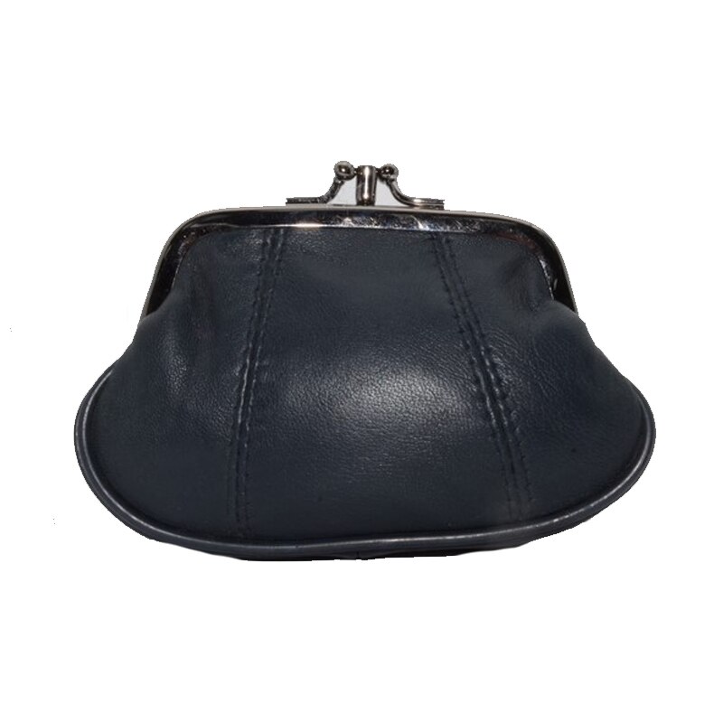 Portofel din piele pentru dama Mini Junior PPS-53, Bleumarin