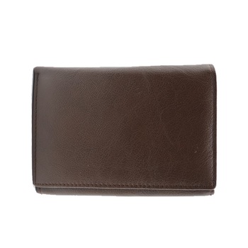 Portofel din piele pentru dama Mini Junior PPS-12, Maro Portofel din piele pentru dama Mini Junior PPS-12, Maro