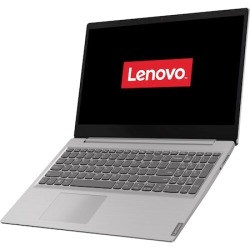 Laptop Lenovo Ideapad S145-15IGM cu procesor Intel® Celeron™ N4000, dual core, 4GB DDR4, 1TB HDD, Intel UHD, 15.6 inch, rezolutie HD, arctic grey