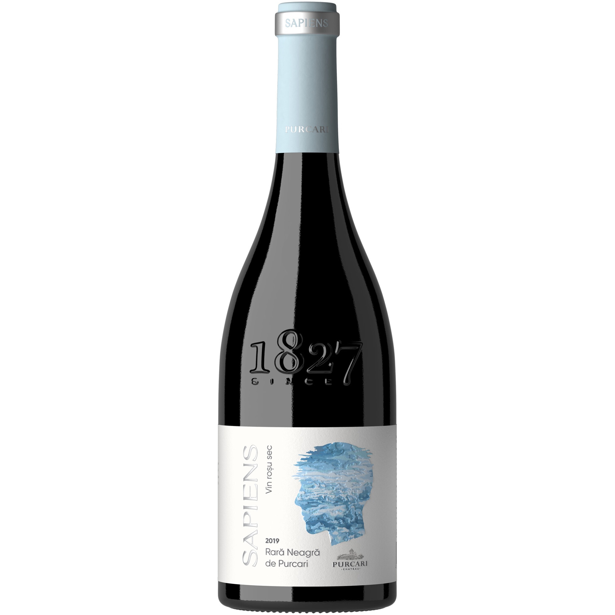 Vin Rosu Purcari Sapiens, Rara Neagra, Sec, 0.75l