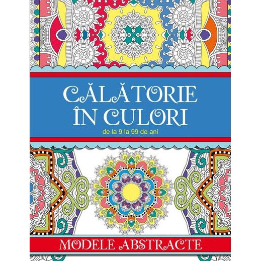 Calatorie in culori modele abstracte - Geanta Roxana