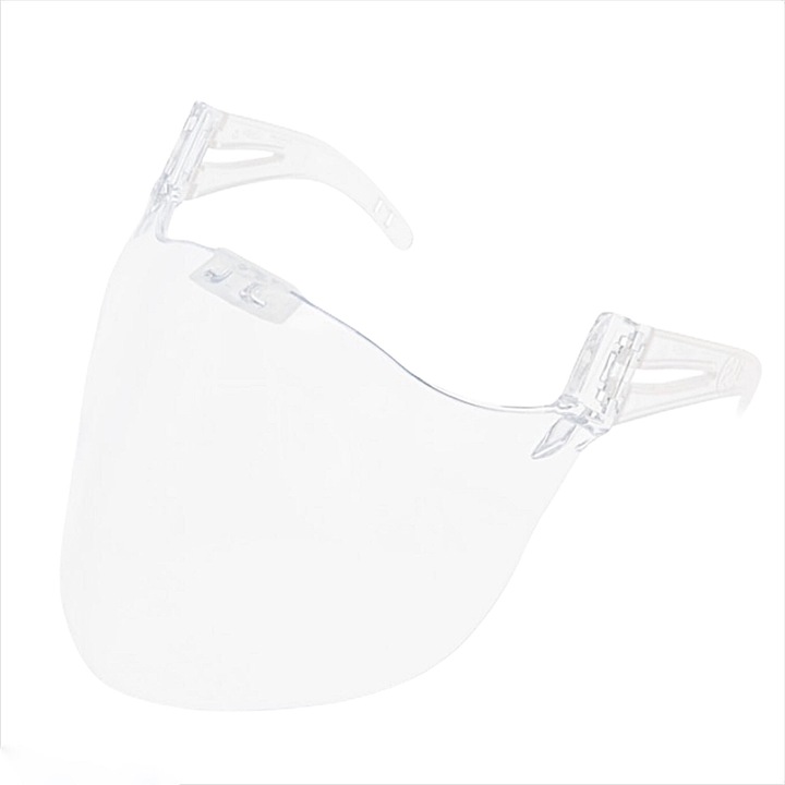 Allegra átlátszó védőmaszk, polikarbonát, L méret