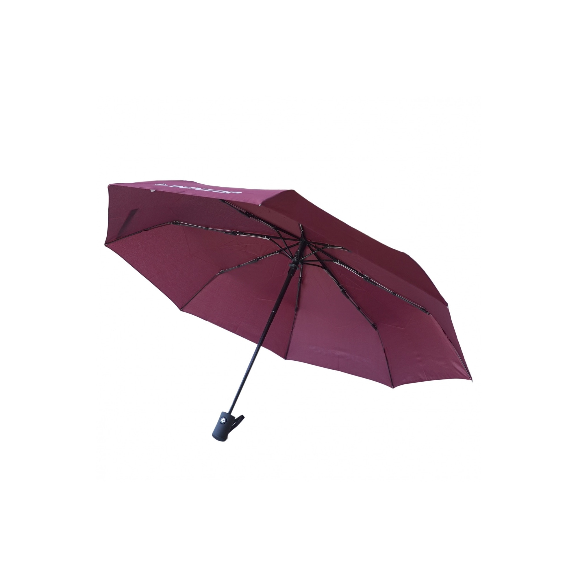 Umbrela dublu automata Dunlop, bordo, 90 cm