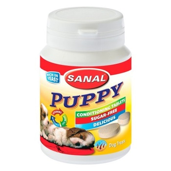 Vitamine si minerale pentru caini, Sanal Dog Puppy, 75 g Vitamine si minerale pentru caini, Sanal Dog Puppy, 75 g