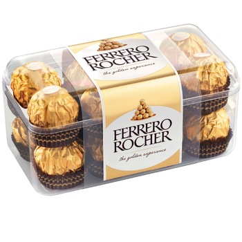 Praline Ferrero Rocher, 16 bomboane, 200g Praline Ferrero Rocher, 16 bomboane, 200g