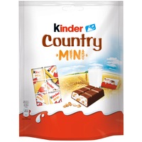 pachet batoane de ciocolata cu crema de lapte si cereale kinder mini country 106g imagen 26_0_
0