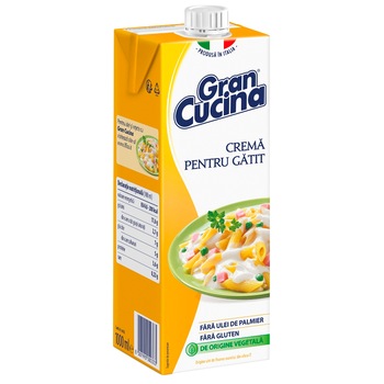 Smantana vegetala Gran Cucina, 1l