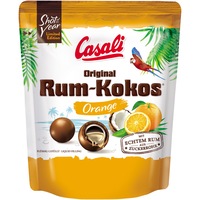 Bomboane cu rom, cocos si aroma de portocala Casali, 175g