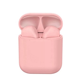Casti Bluetooth OZ® V5.0, compatibile IOS & Android, Docking Station, Wireless, 3D sound, Touch Control, fast charging, Macarons Pink Casti Bluetooth OZ® V5.0, compatibile IOS & Android, Docking Station, Wireless, 3D sound, Touch Control, fast charging, Macarons Pink