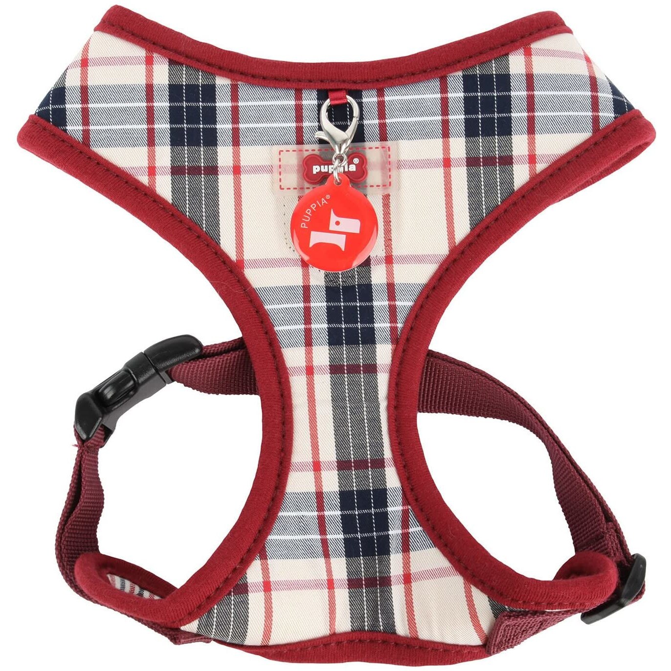 Ham caini Puppia Vogue A, visiniu, XL